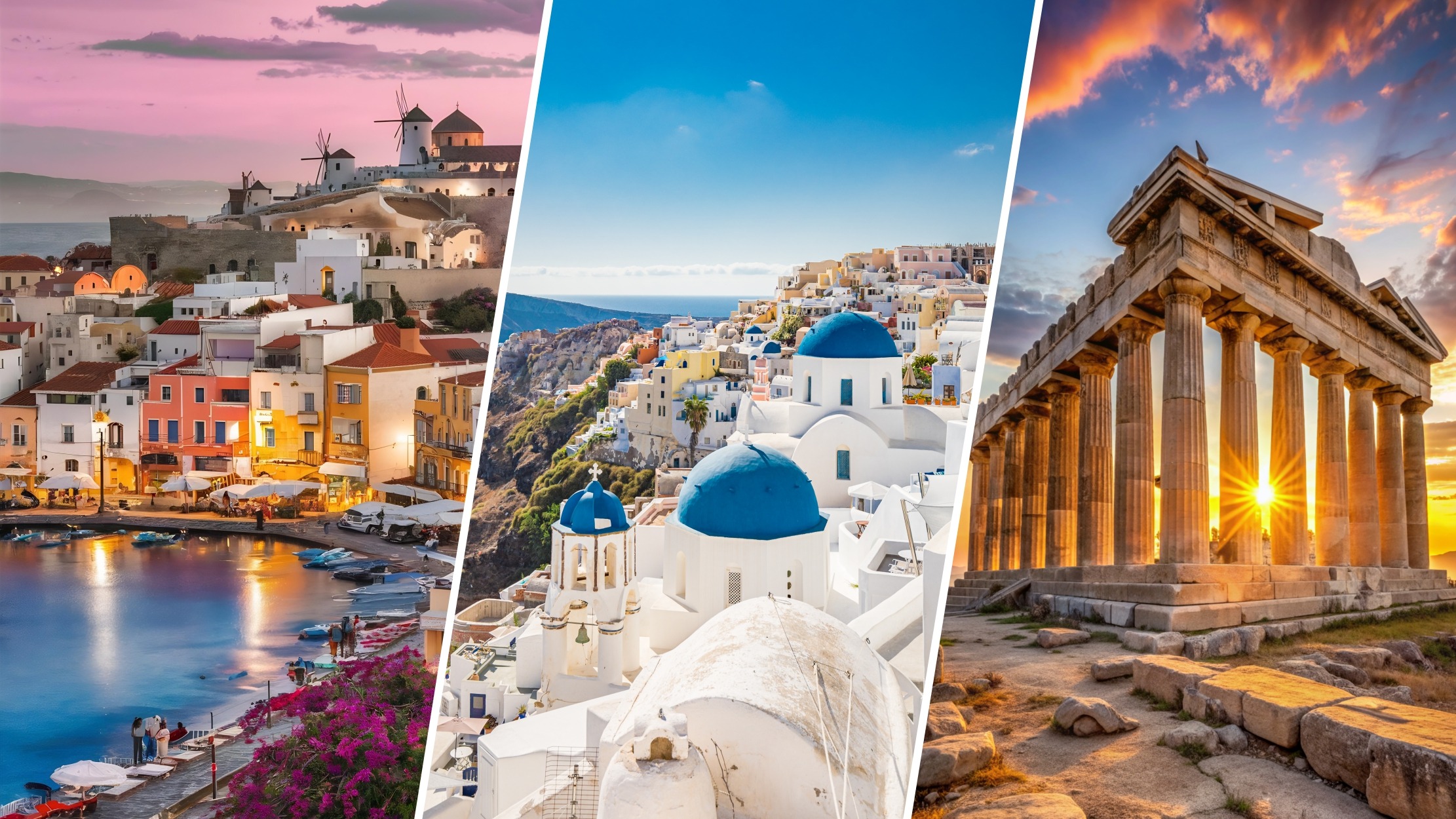 Luxury Greece Escape: Athens, Santorini & Crete