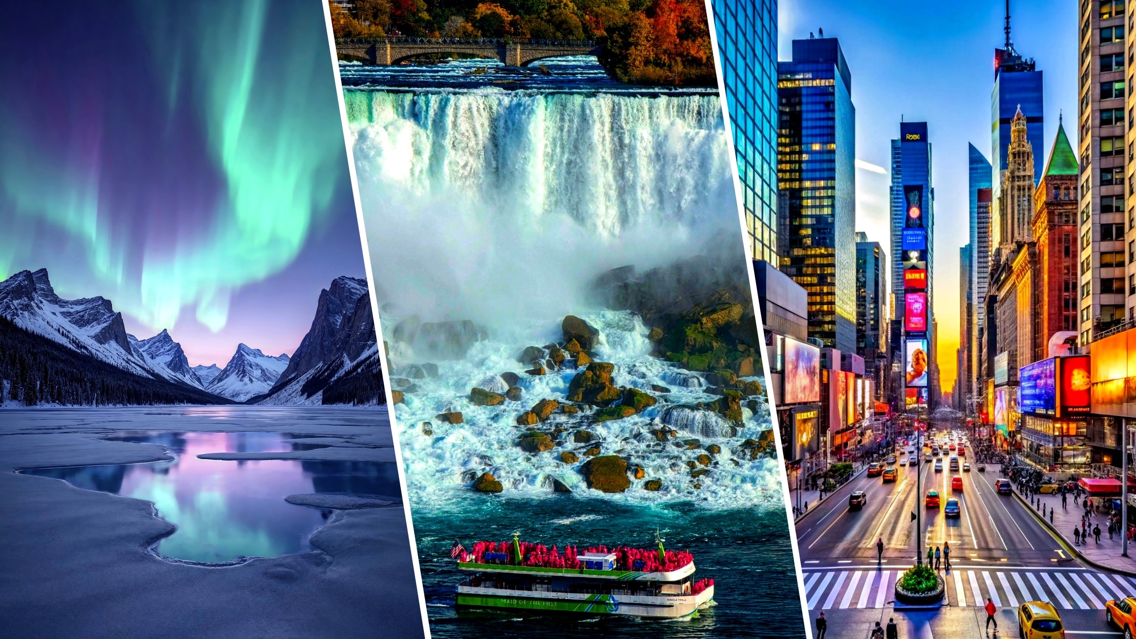 Discover Iceland, Niagara Falls & New York in One Incredible Trip