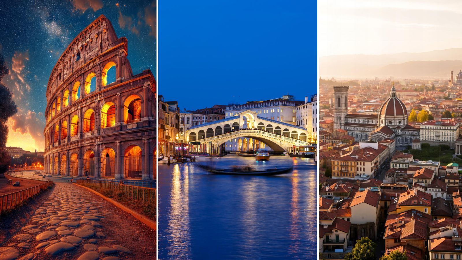 Classic Italy Escape: Rome, Venice & Florence
