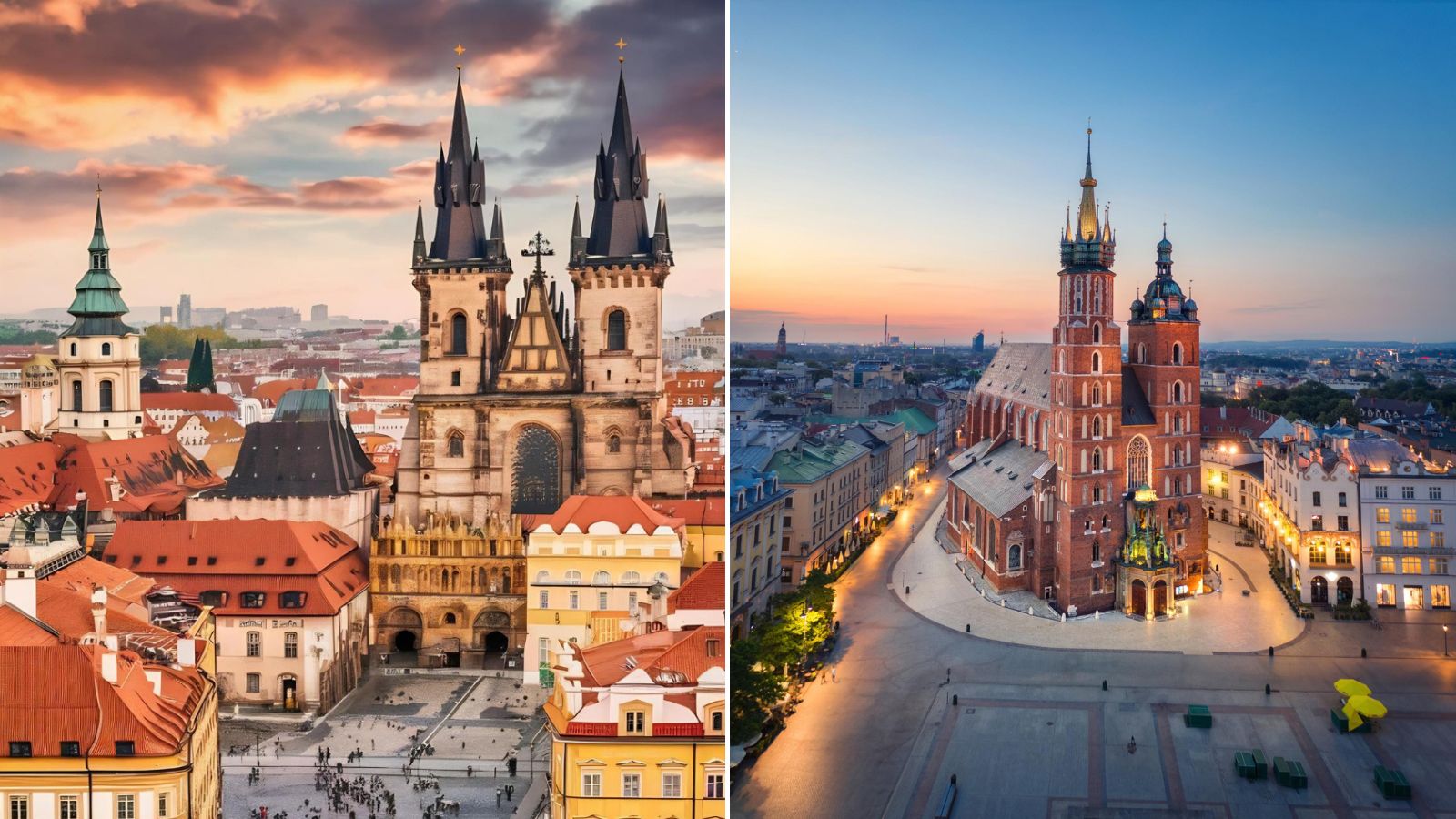 Prague & Krakow Twin Centre Holiday