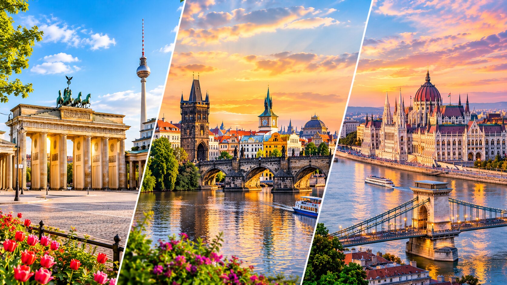 Best of Central Europe: Berlin, Prague & Budapest Holiday