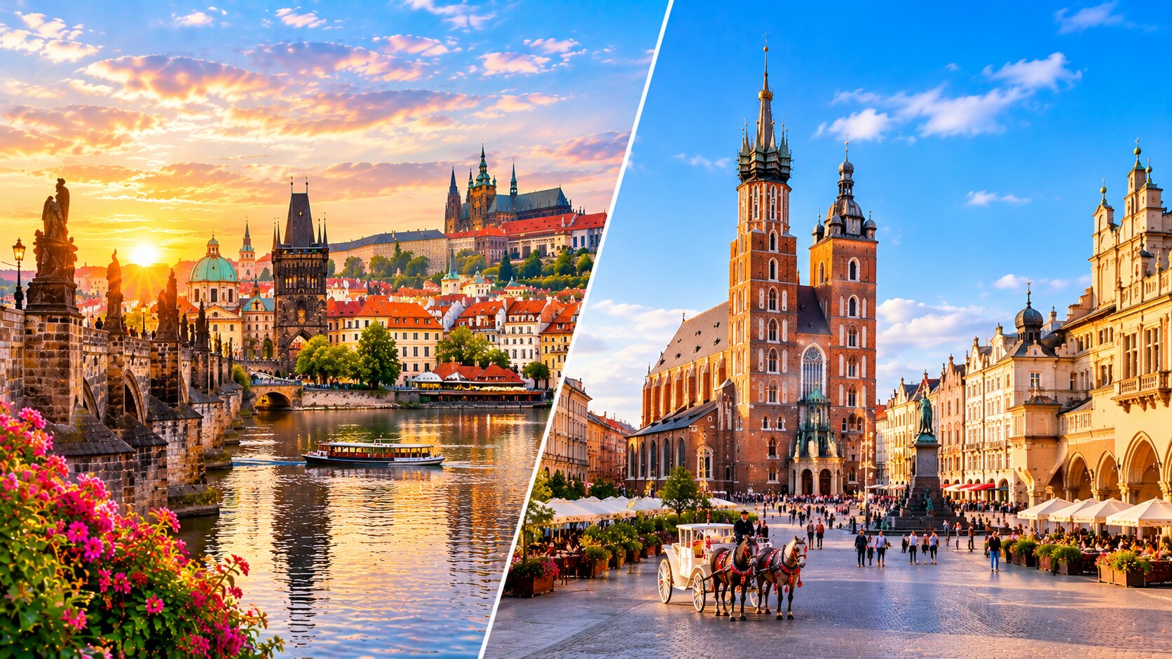 Central Europe at Its Best: Prague & Krakow Holiday