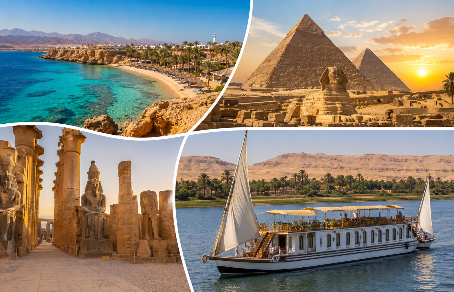 Egypt Escape to Sharm el Sheikh, Cairo & Luxor with Nile Cruise
